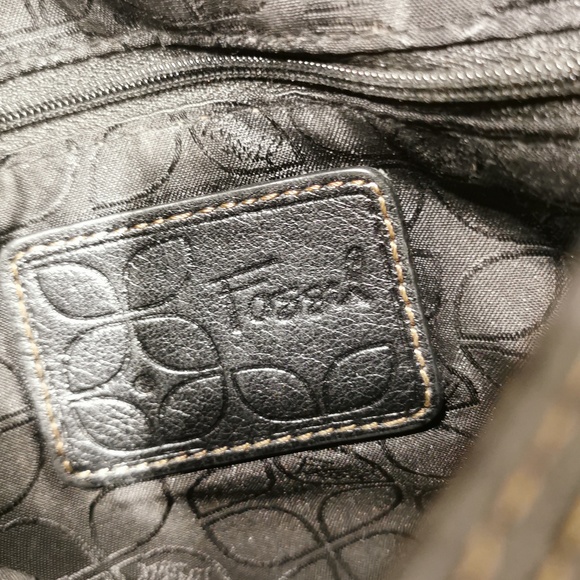 Fossil Vintage Leather Bag 100% Leather - Picture 6 of 8